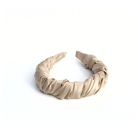 Hair Band | Ruched | Champagne