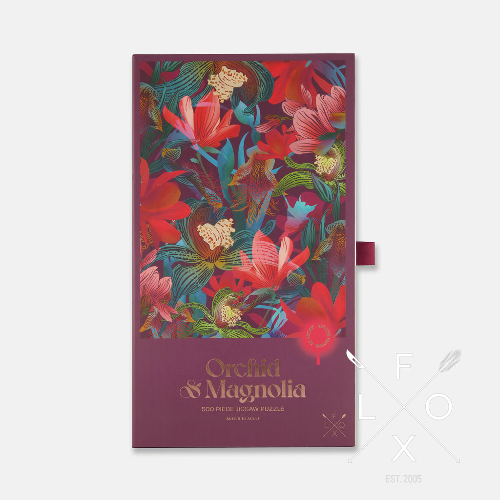 Flox | Limited Edition 500pc Puzzle | Orchid + Magnolia