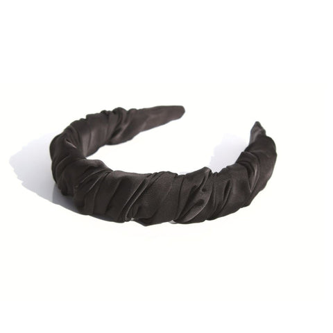 Hair Band | Ruched | Black