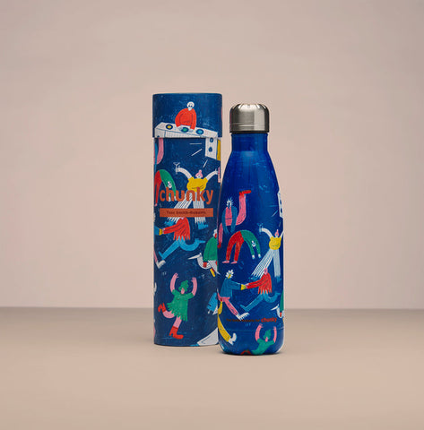Chunky | Stainless Steel Water Bottle | Night Fever 500ml SALE