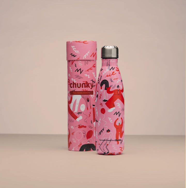 Chunky | Stainless Steel Water Bottle | Funky Town 500ml SALE