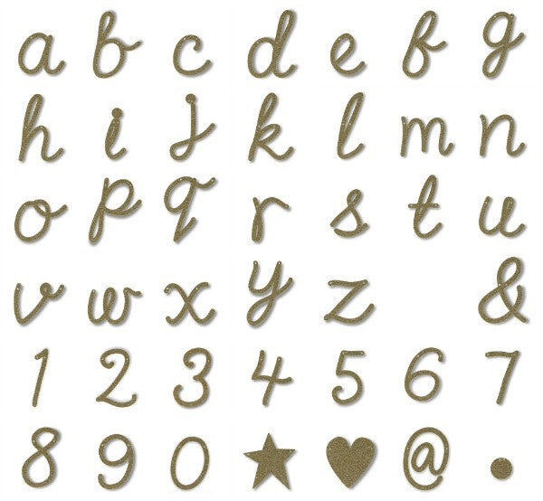 Meri Meri | Alphabet Gold Acrylic Bunting | Single Letters | SALE
