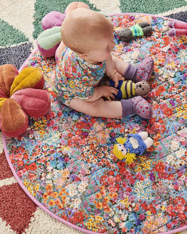 Kip + Co | Cotton Play Mat | Forever Floral