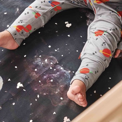 Kip + Co | Fitted Sheet Cotton | Cot | Starry Night